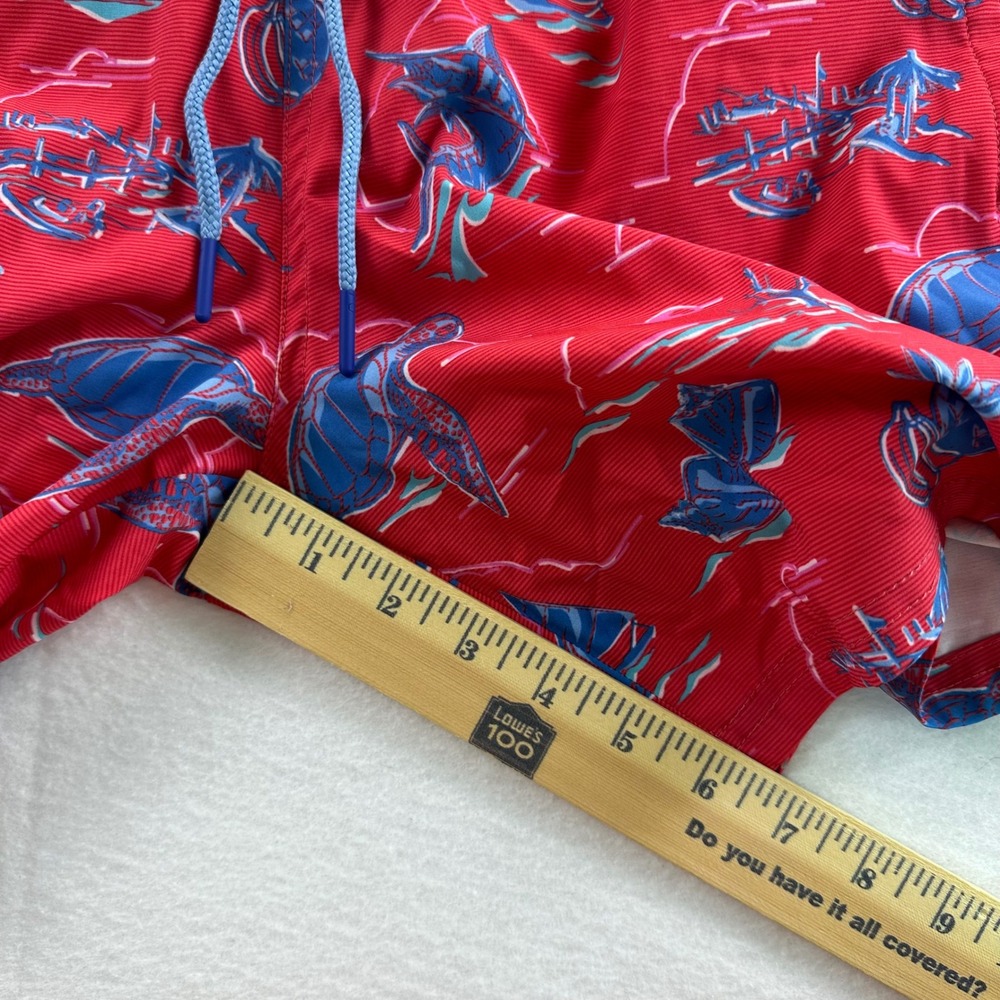 Vineyard Vines Mens XS Chappy Trunks Icons Sailors Red Nautical Swim Shorts NEW - Picture 14 of 16